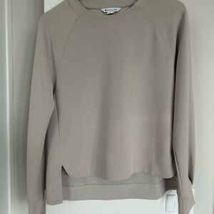 Athleta Beige Long Sleeve Top sea soft